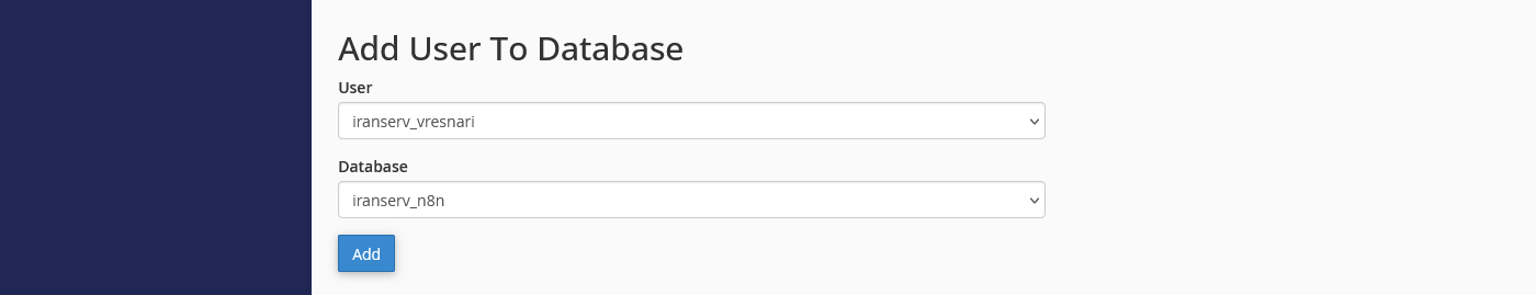 Add User To Database