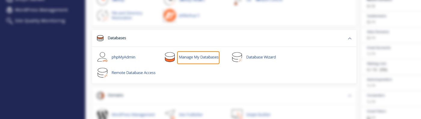 manage-databases