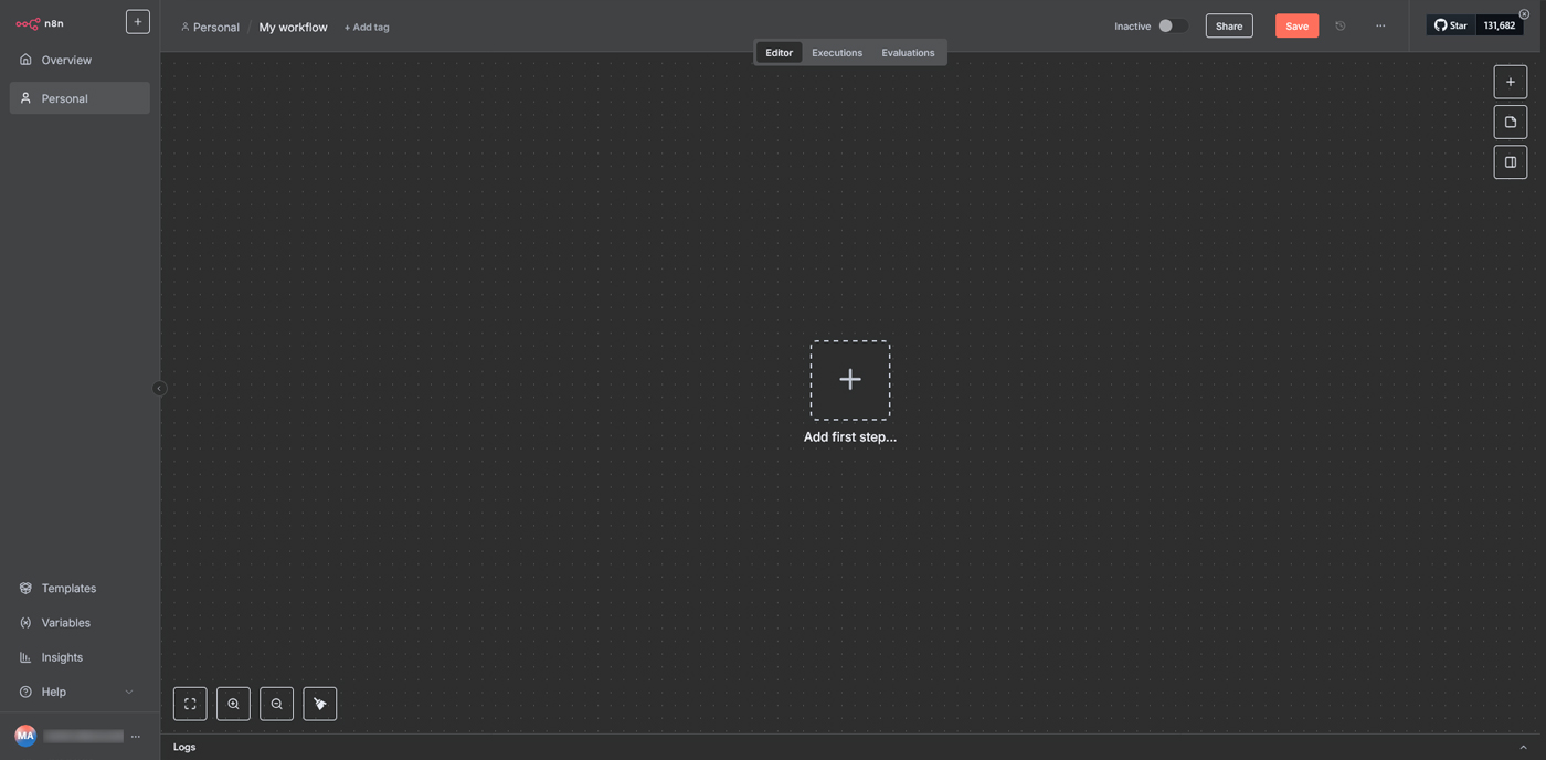 نمای کلی Editor UI