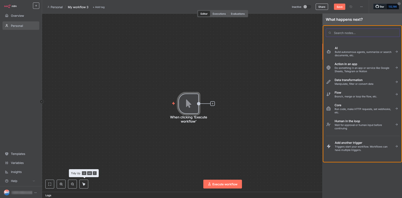 پرکاربردترین Action Nodes های n8n
