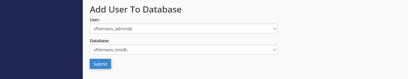 اتصال کاربر به دیتابیس
