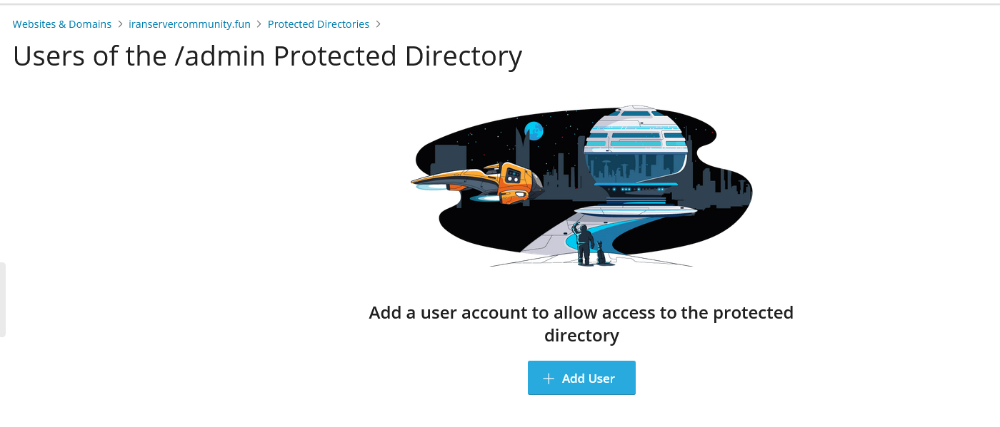 اد یوزر پرایویسی دایرکرتوری