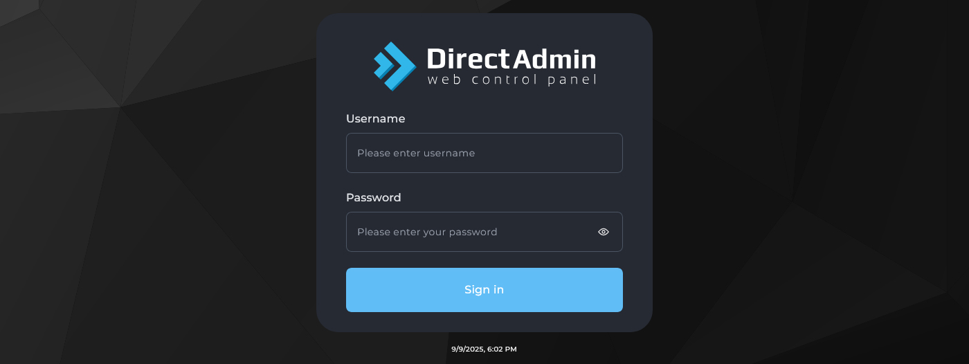 یوزر و پسوورد