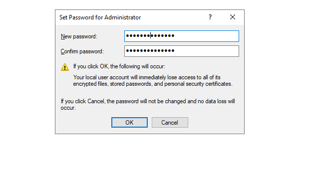 فرم وارد کردن رمز جدید