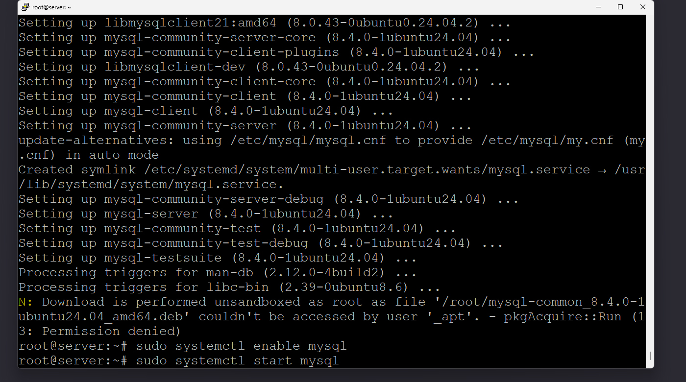 وضعیت سرویس
