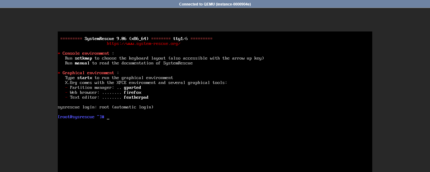 ورود به حالت نجات (Rescue Mode)